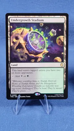 Undergrowth Stadium Commander TMNT TMC 0080 R Rare Regular NM MTG Magic C - Image 1