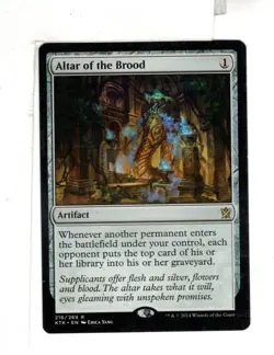 MTG SkeenAB Altar of the Brood from Khans of Tarkir. LP. - Image 1