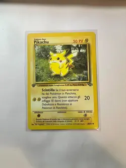 Pikachu 1st Edition Jungle 60/64 Pokemon TCG LP - Image 1