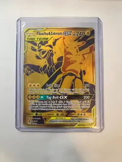 Pikachu & Zekrom GX SM248 Pokemon TCG NM - Image 1
