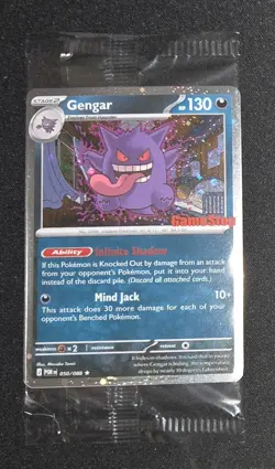 Pokemon Gengar Promo Card GameStop Exclusive 050/088 English SEALED - Image 1