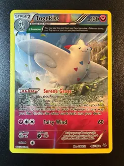 Togekiss - 46/108 - XY Roaring Skies Reverse Holo Pokemon Card - NM/LP+ - Image 1
