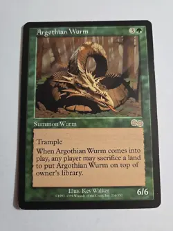 Argothian Wurm x1 MTG ENGLISH Rare Check My Store! - Image 2