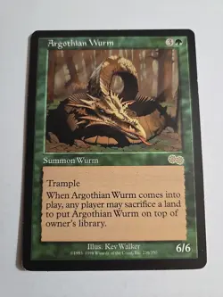 Argothian Wurm x1 MTG ENGLISH Rare Check My Store! - Image 3
