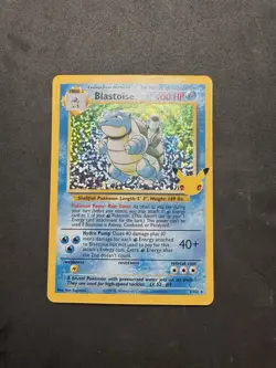 Pokemon TCG Blastoise Celebrations Classic Collection Card 2/102 - Image 1