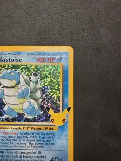 Pokemon TCG Blastoise Celebrations Classic Collection Card 2/102 - Image 3