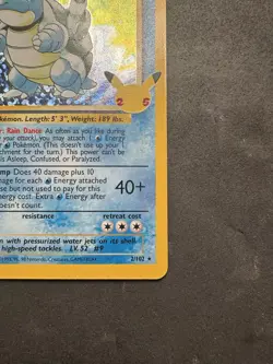 Pokemon TCG Blastoise Celebrations Classic Collection Card 2/102 - Image 5