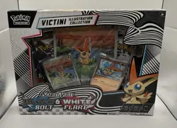 Pokemon TCG Scarlet & Violet Black Bolt & White Flare Victini Collection Box - Image 1