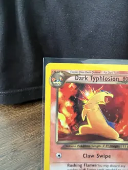Pokemon Dark Typhlosion Neo Destiny Holo Rare 10/105 80 HP Unlimited English - Image 2