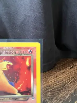Pokemon Dark Typhlosion Neo Destiny Holo Rare 10/105 80 HP Unlimited English - Image 3
