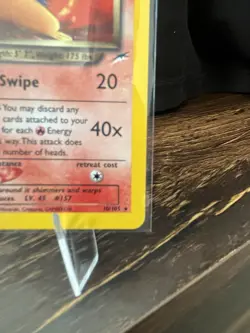 Pokemon Dark Typhlosion Neo Destiny Holo Rare 10/105 80 HP Unlimited English - Image 4