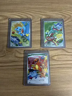 Pokemon TCG First Partner Illustration Collection Series: 1st Gen - Complete Set - Image 1