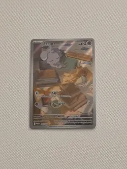 Pokemon Espurr 95/88 Illustration Rare ME03 Perfect Order NM pack fresh - Image 1