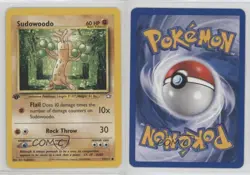 Sudowoodo 1st Ed. Pokemon Neo Genesis #77 2000 - Image 3