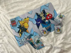 2019 Pokemon Championships North America DC TCG Playmat Gengar Pikachu Rare 📈 - Image 2