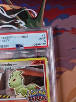 PSA 9 ninetales 3/16 pokemon rumble - Image 3