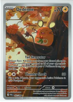 Pokemon TCG DEDENNE 093/088 -Mega Evolution Perfect Order - ILLUSTRATION RARE - Image 1