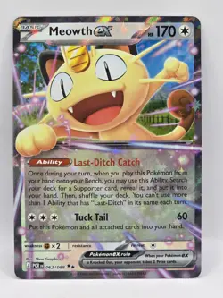 Pokemon TCG Meowth 62/88 Perfect Order Double Rare - Image 1