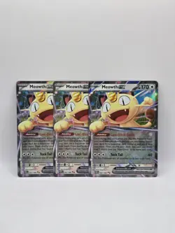Pokemon TCG Meowth 62/88 Perfect Order Double Rare - Image 3