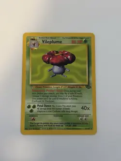 Pokemon Vileplume Jungle Unlimited 31/64 Regular WOTC English - LP - Image 3