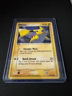 Pikachu #78 Common Pokemon Holon Phantoms - Image 1