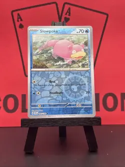 Slowpoke 042/198 Scarlet & Violet Reverse Holo Common Pokemon TCG 2023 NM - Image 2
