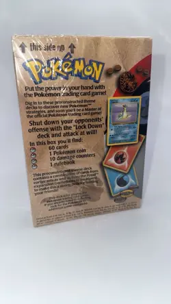 Pokemon Fossil LockDown & BodyGuard Magmar Koffing 1999 Sealed - Image 2