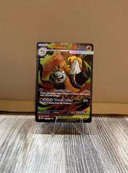 Pokemon TCG Mega Camerupt ex 156/132 Full Art Holo ME01 Mega Evolution - Image 1