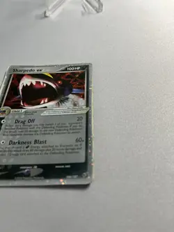 Pokemon Sharpedo ex Ultra Rare Holo 104/107 EX Deoxys 100 HP Darkness - Image 3