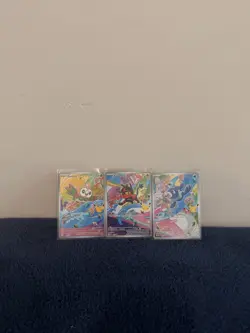Pokemon First Partner Illustration Collection Series 1| Alolan GEN 7 Starters - Image 1