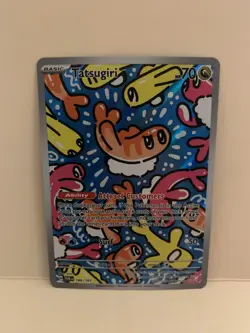 Tatsugiri 186/167 Sv06: Pokemon Twilight Masquerade IR Holo. Mint - Image 1