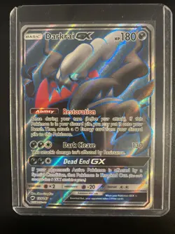 Darkrai GX 139/147 Full Art Ultra Rare - Pokemon Burning Shadows - MP - Image 1
