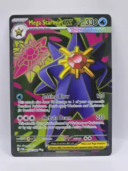 Pokemon TCG Mega Starmie ex 102/88 Perfect Order Ultra Rare - Image 1