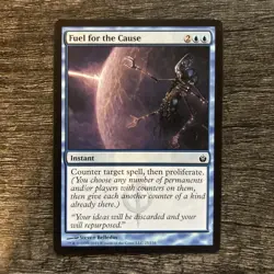 MTG 1x Fuel for the Cause x1 LP Mirrodin Besieged - Image 1