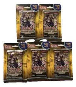 5X Yu-Gi-Oh Blister Pack Legendary Duelists Magical Hero Lite 1 Rare 1st Edition - Image 1