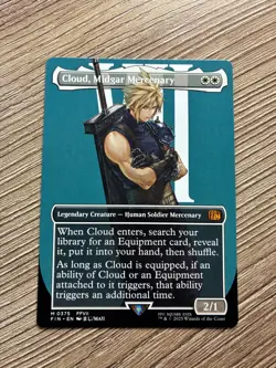 Magic: The Gathering Cloud, Midgard Mercenary (Borderless) Non-Foil 0375 - Image 1