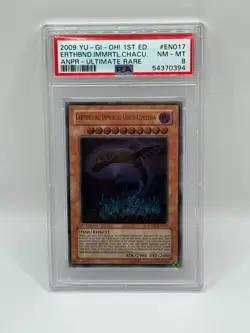 2009 YU-GI-OH! ANPR-ANCIENT PROPHECY EARTHBOUND IMMORTAL CHACU CHALLHUA PSA 8 - Image 1