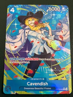 One Piece TCG Cavendish (045) (Parallel) OP10-045 Royal Blood Foil English - Image 1