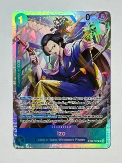 One Piece TCG Izo ST22-002 Foil SR Starter Deck 22: Ace & Newgate - Image 1