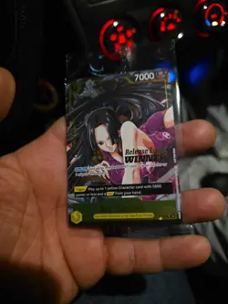 One Piece Boa Hancock Pre Release Event Winner P-115 Sealed Holo Stamp Op-15 - Image 1