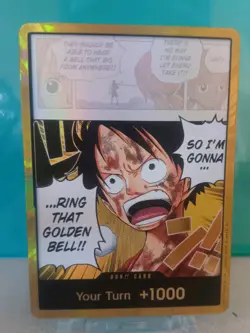 One Piece Gold DON!! OP15 ENGLISH Luffy Golden Bell - Adventure On Kamis Island - Image 1