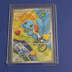 Nintendo Squirtle MEP Promo Holo Pokemon Card 80 HP 039 Basic English - Image 1