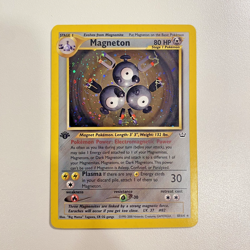 Magneton 10/64 1st Edition Neo Revelation Holo LP - Pokemon Card - Image 1