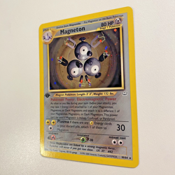 Magneton 10/64 1st Edition Neo Revelation Holo LP - Pokemon Card - Image 2