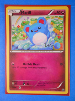 2x Azumarill 77/114 & 3x Marill 76/114 Pokemon card XY Steam Siege NM - Image 3