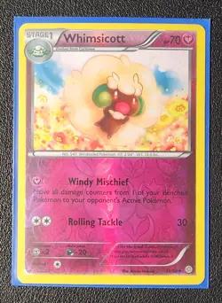 reverse holo Whimsicott 56/98 Pokemon card XY Ancient Origins uncommon NM - Image 1