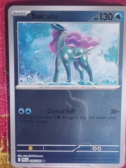 Reverse Foil Suicune 026/094 Phantasmal Flames Pokemon Pokemon tcg card - Image 1