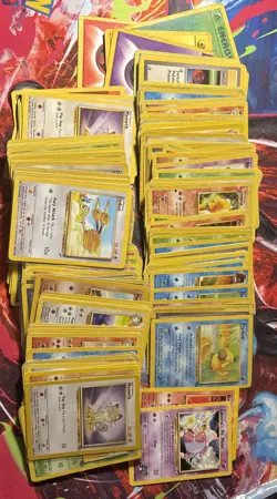 Bulk WOTC Pokemon Card Lot Of 200+ HP-DM base,base 2,jungle,fossil,team Rocket 636996769739 - Image 1