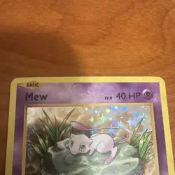 Pokemon TCG Mew 53/108 Evolutions Holo Rare 40 HP English Basic Card - Image 2