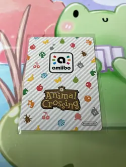 #201 Rover AUTHENTIC Nintendo Animal Crossing Amiibo NFC Card Series 3 - Image 2